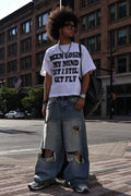White "IBLMM" Tee