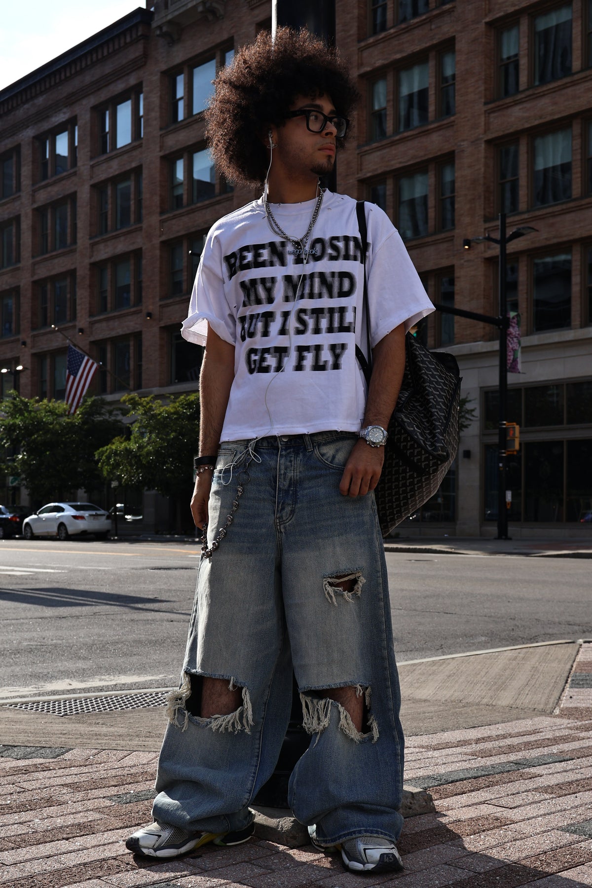 White "IBLMM" Tee