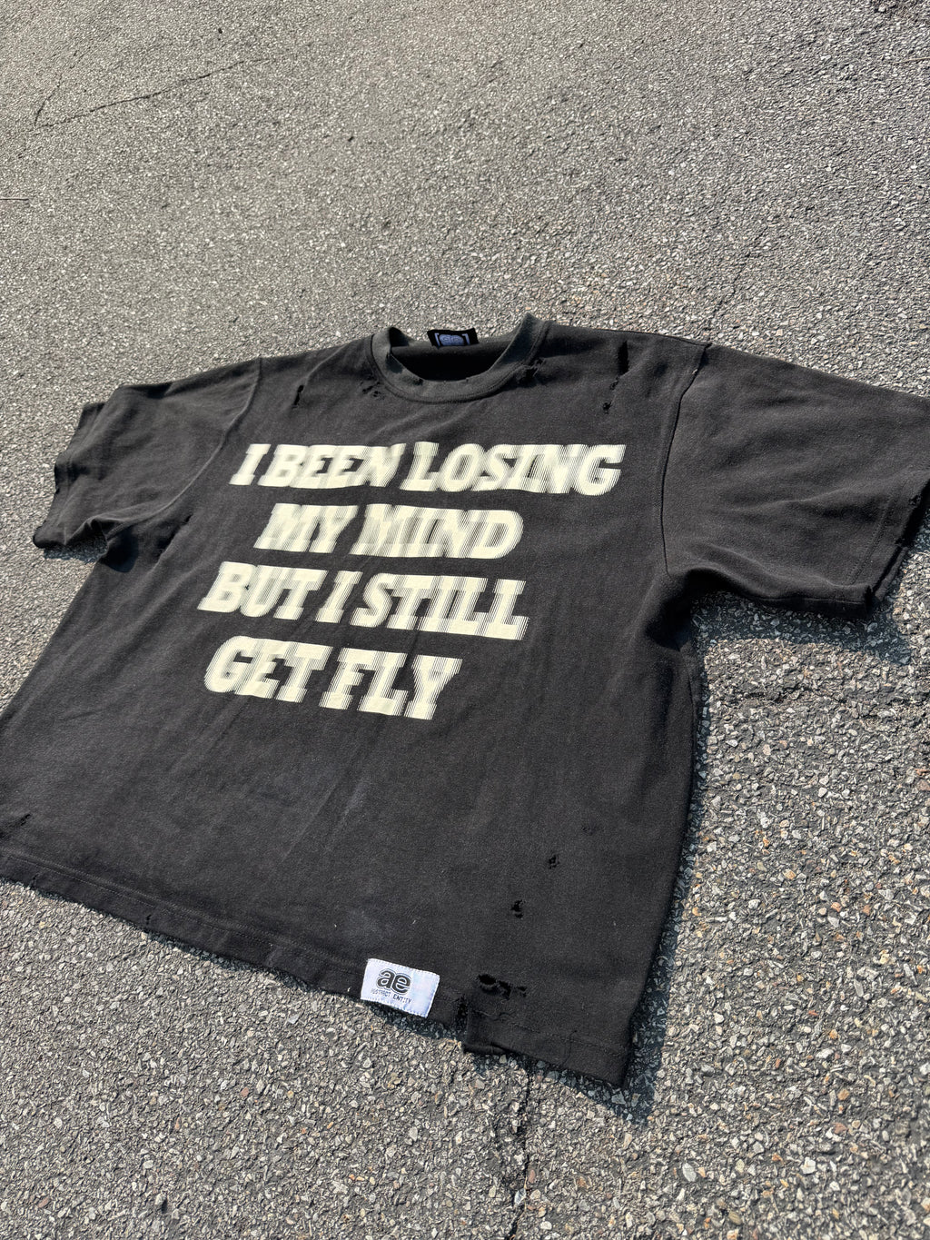 Washed Black "IBLMM" Tee
