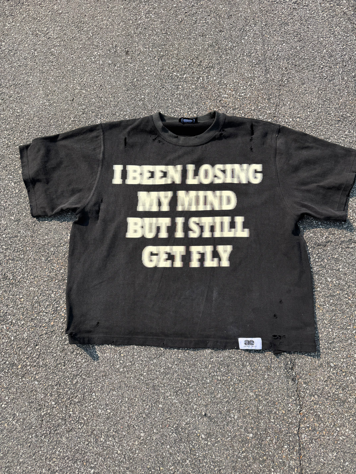Washed Black "IBLMM" Tee