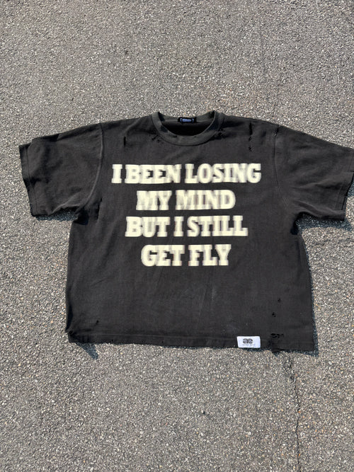 Washed Black "IBLMM" Tee
