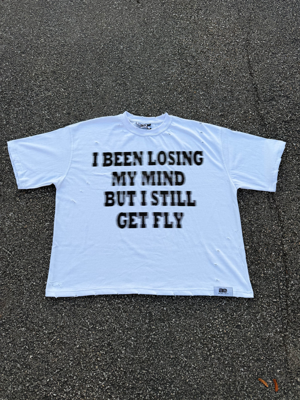 White "IBLMM" Tee