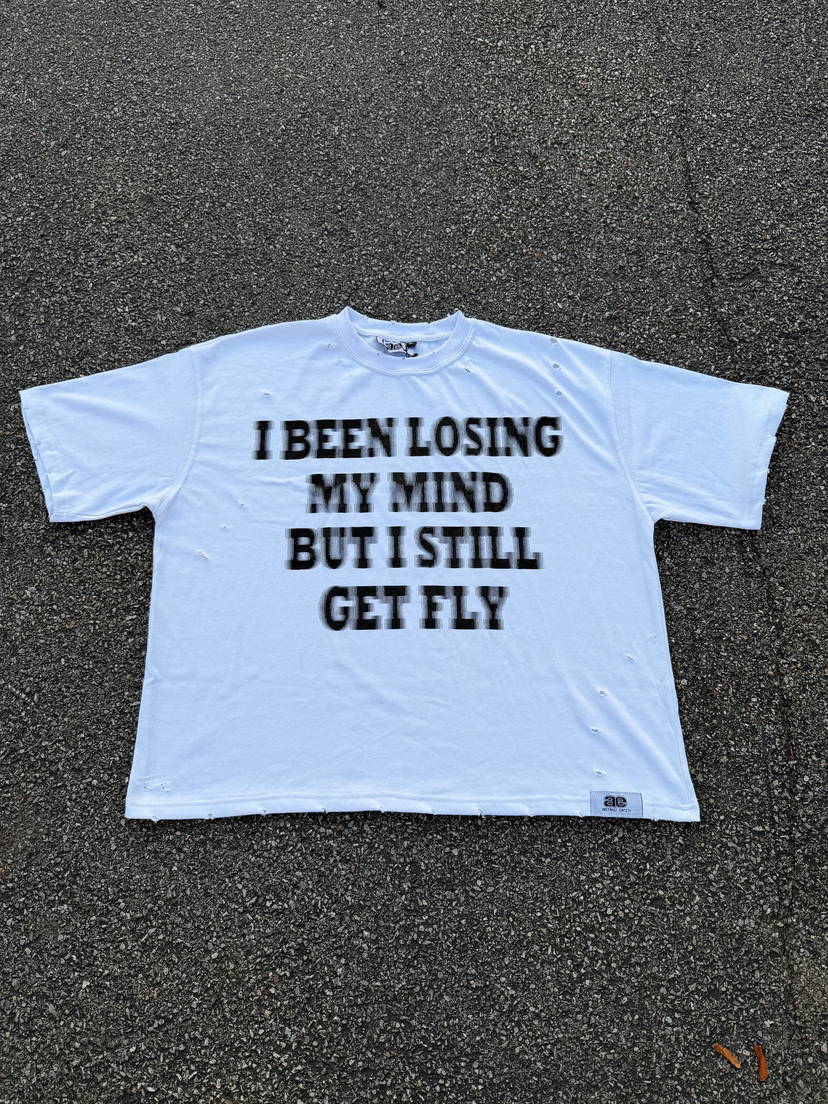 White "IBLMM" Tee