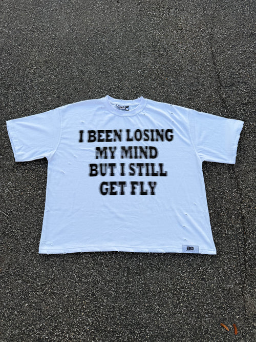 White "IBLMM" Tee