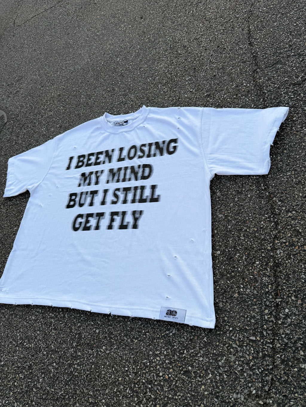 White "IBLMM" Tee