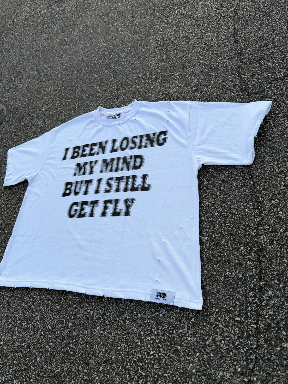 White "IBLMM" Tee