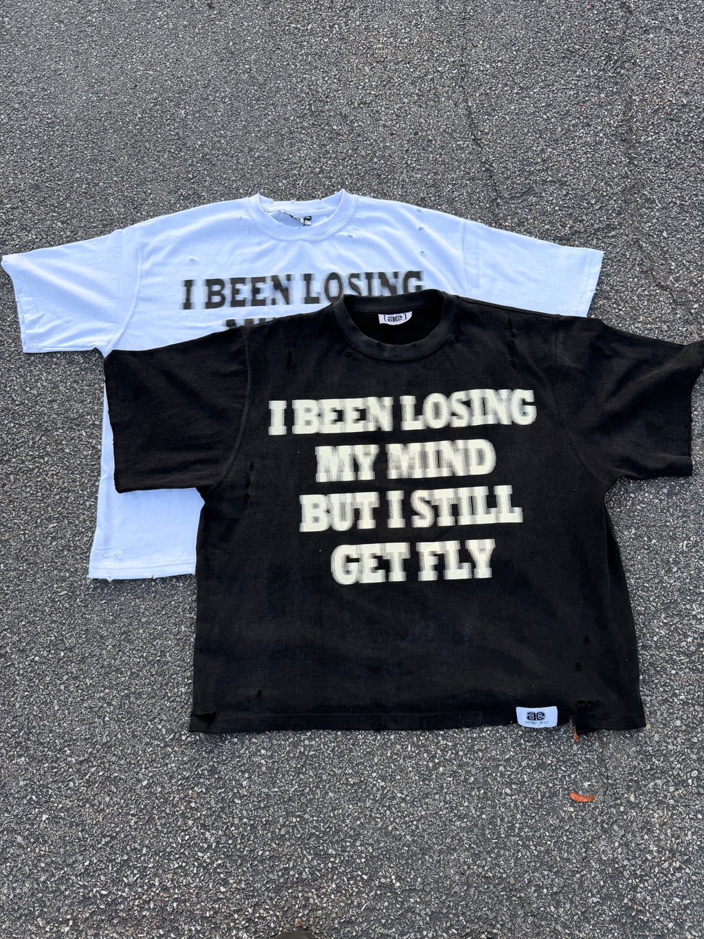 Washed Black "IBLMM" Tee